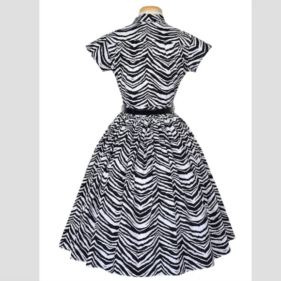 Bernie Dexter | Kelly Dress In Zebra Print - Picture 5 of 9